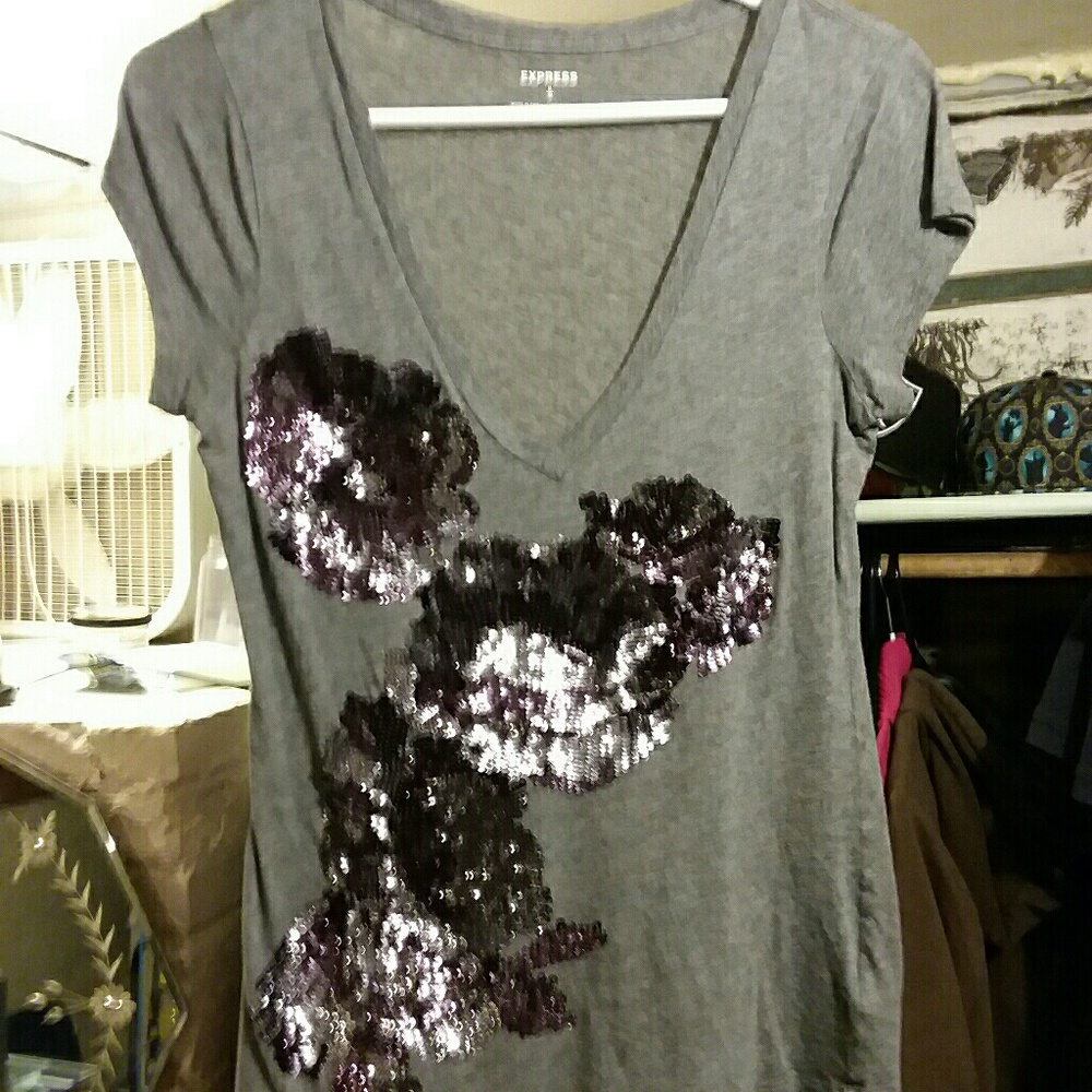 Sequin top